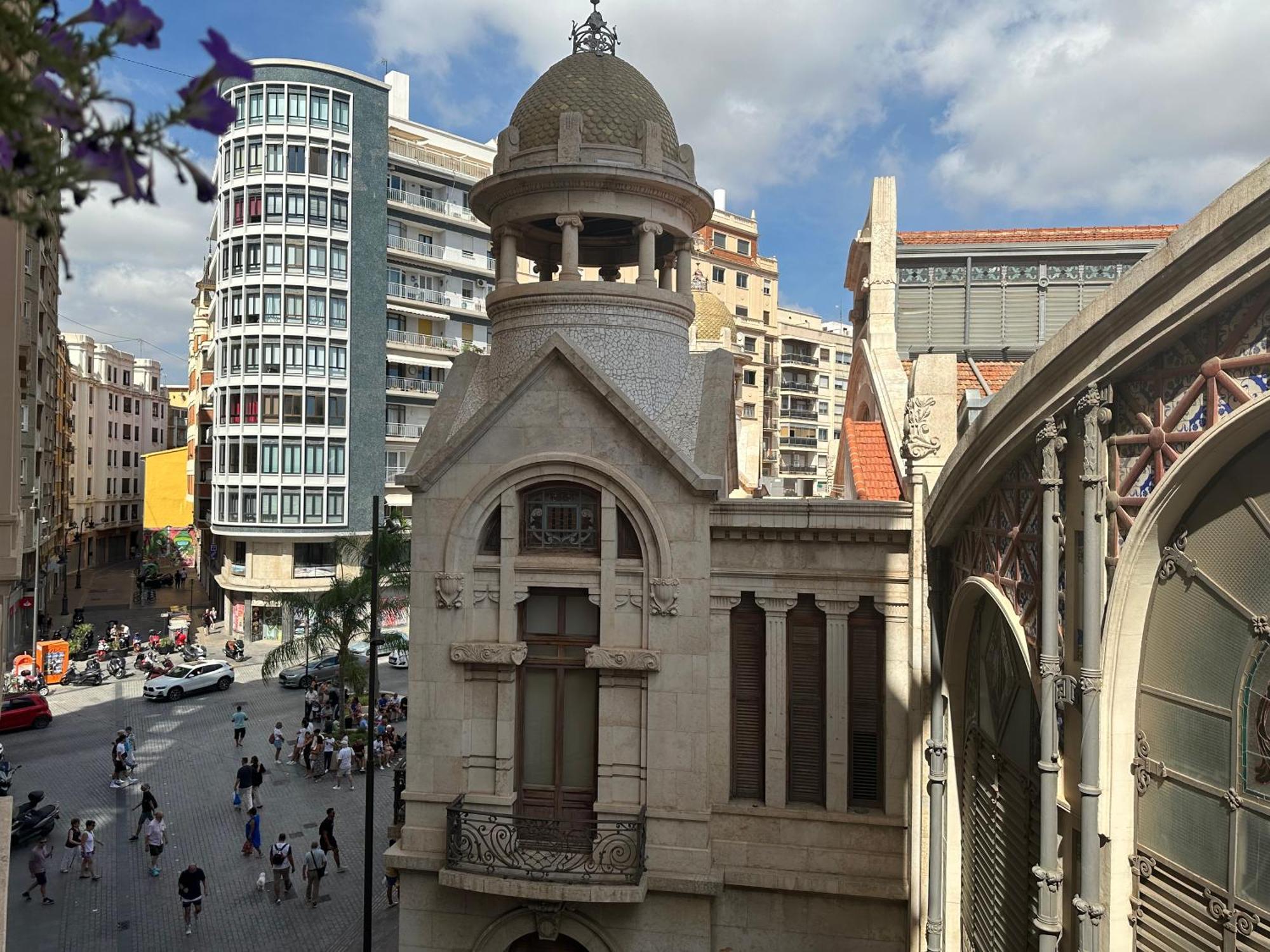 Mirador 1 Del Mercado Central - Habitacion Con Bano Privado En El Centro De La Ciudad Vella Valência Exterior foto